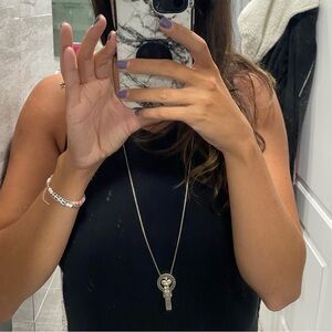 Brighton ID clip necklace